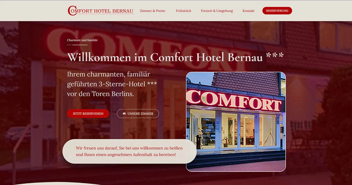 Comfort Hotel Bernau in Bernau Bei Berlin, Germany